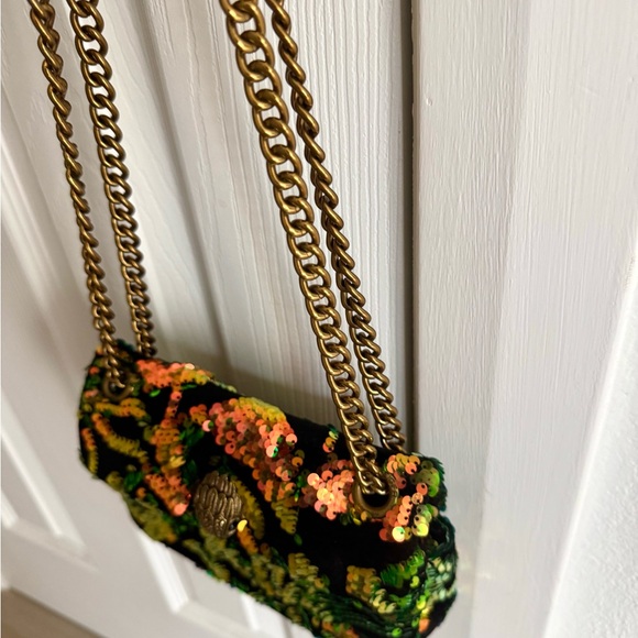 Kurt Geiger London Velvet Mini Kensington Bag - Picture 7 of 7